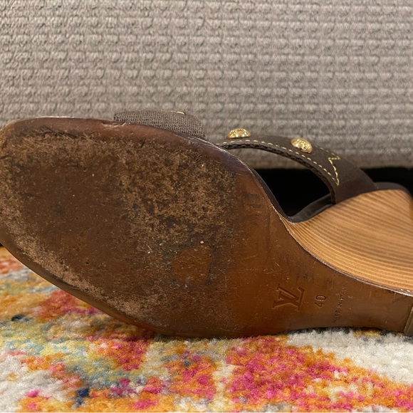Louis Vuitton wedge size 40 - Picture 6 of 10
